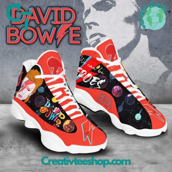 Tubopro David Bowie AJ13 Sneakers Shoes For Men And Women - Image 3