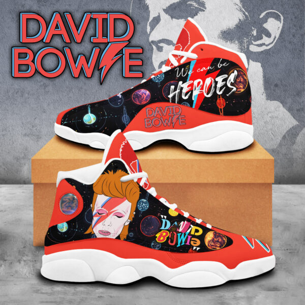 Tubopro David Bowie AJ13 Sneakers Shoes For Men And Women - Image 2