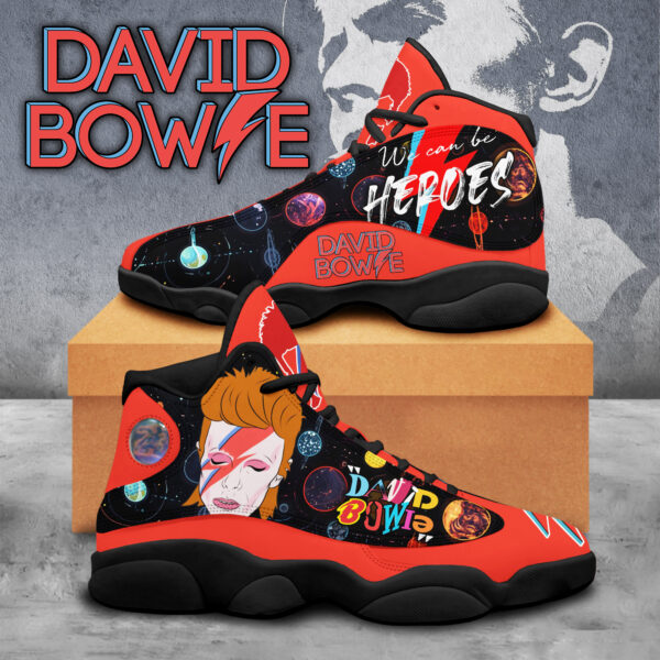 Tubopro David Bowie AJ13 Sneakers Shoes For Men And Women - Image 2