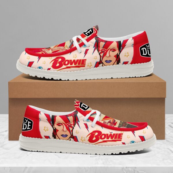 Tubopro David Bowie Personalized Hey Dude Shoes For Men And Women - Image 3