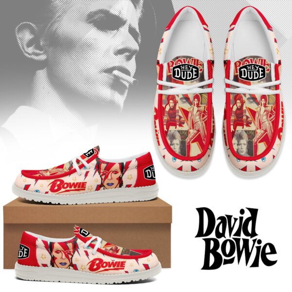 Tubopro David Bowie Personalized Hey Dude Shoes For Men And Women