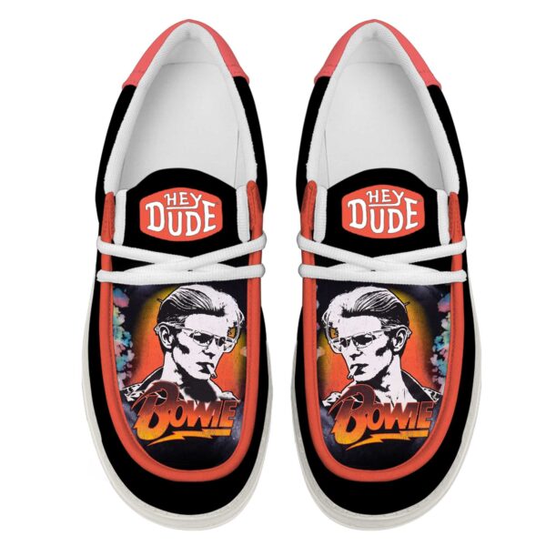 Tubopro David Bowie Hey Dude Shoes For Men And Women - Image 2