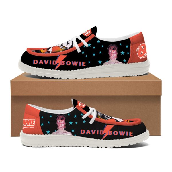 Tubopro David Bowie Hey Dude Shoes For Men And Women - Image 3