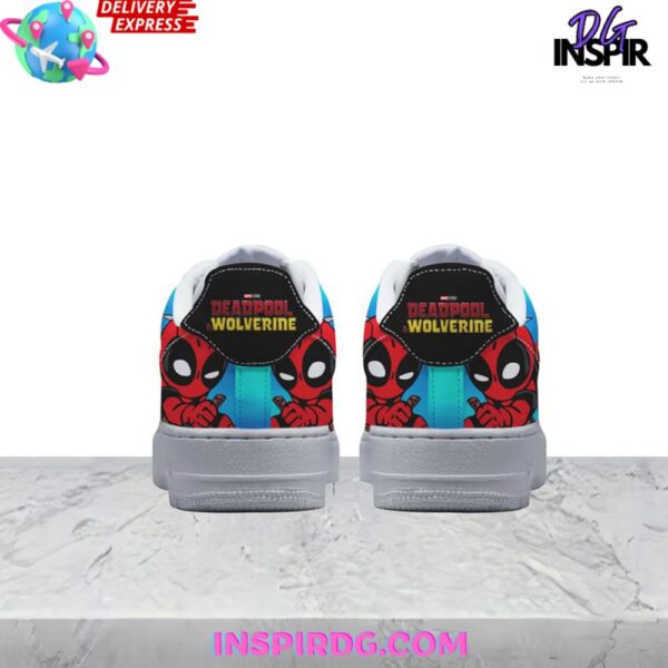 Tubopro Deadpool Air Low-Top Sneakers Shoes For Men And Women - Image 3