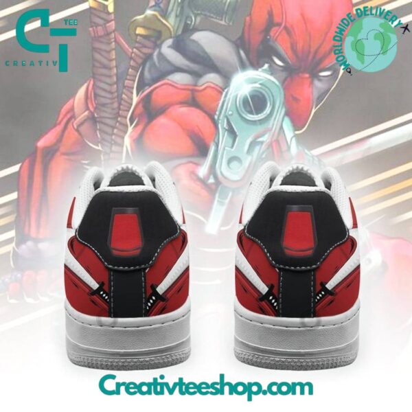 Tubopro Deadpool Air Low-Top Sneakers Shoes For Men And Women - Image 3