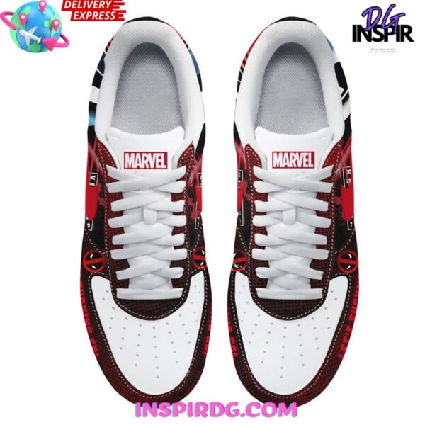 Tubopro Deadpool Air Low-Top Sneakers Shoes For Men And Women - Image 4