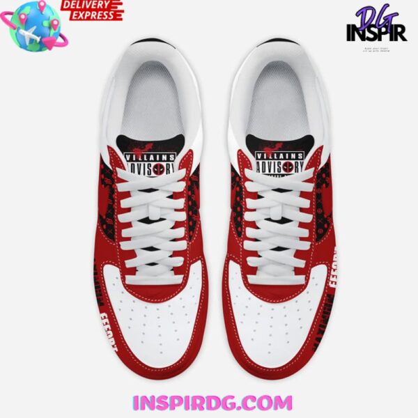 Tubopro Deadpool Air Low-Top Sneakers Shoes For Men And Women - Image 3