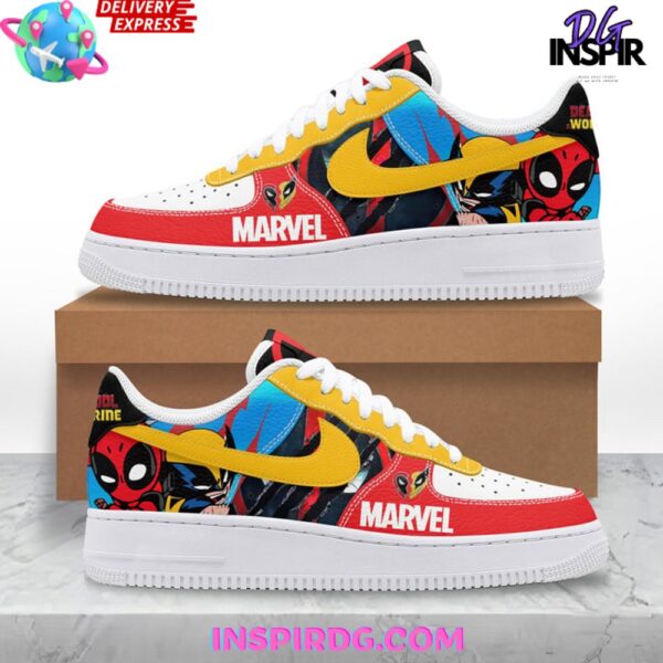 Tubopro Deadpool Air Low-Top Sneakers Shoes For Men And Women - Image 2