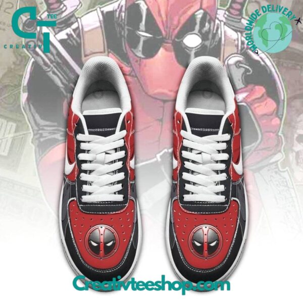 Tubopro Deadpool Air Low-Top Sneakers Shoes For Men And Women - Image 2