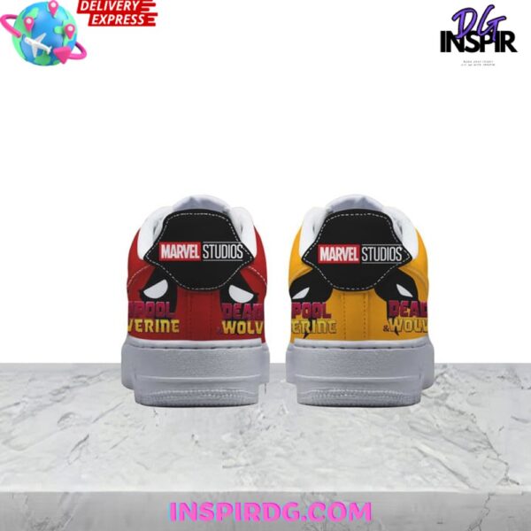 Tubopro Deadpool Air Low-Top Sneakers Shoes For Men And Women - Image 4