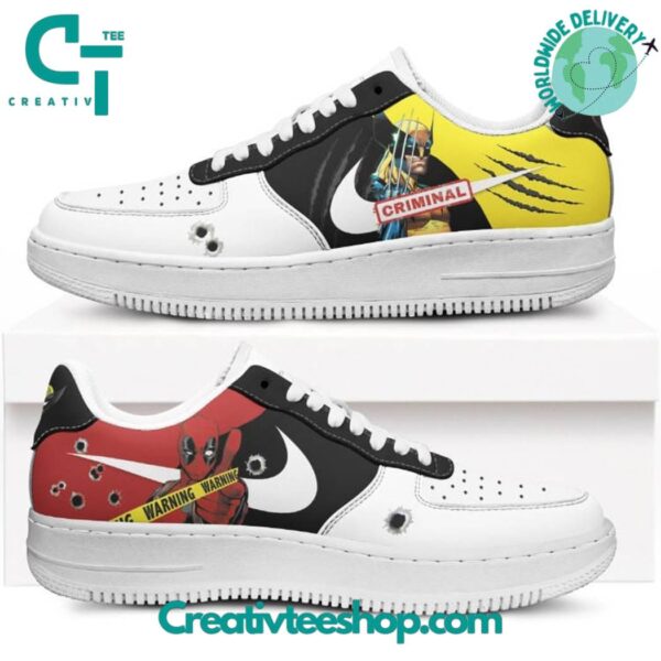 Tubopro Deadpool Air Low-Top Sneakers Shoes For Men And Women