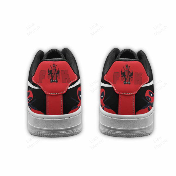 Tubopro Deadpool Air Low-Top Sneakers Shoes For Men And Women - Image 3