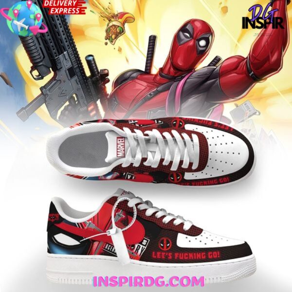 Tubopro Deadpool Air Low-Top Sneakers Shoes For Men And Women