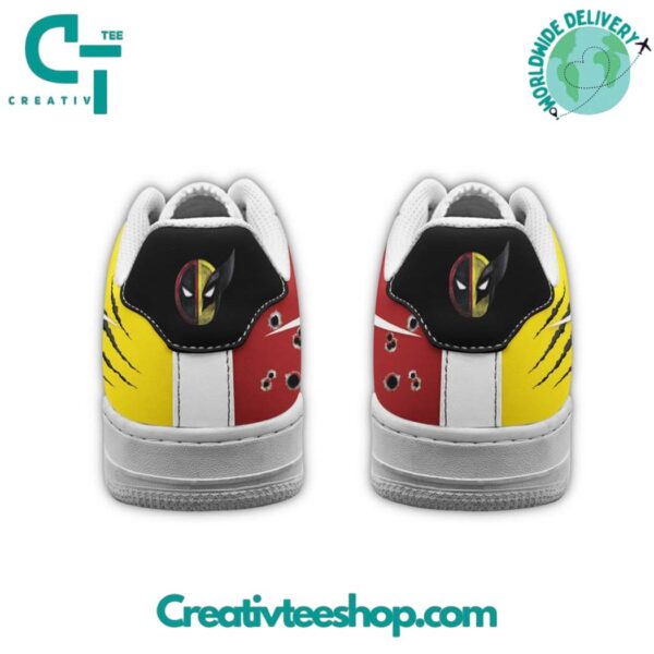 Tubopro Deadpool Air Low-Top Sneakers Shoes For Men And Women - Image 2
