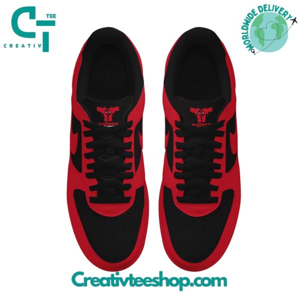 Tubopro Deadpool Air Low-Top Sneakers Shoes For Men And Women - Image 2