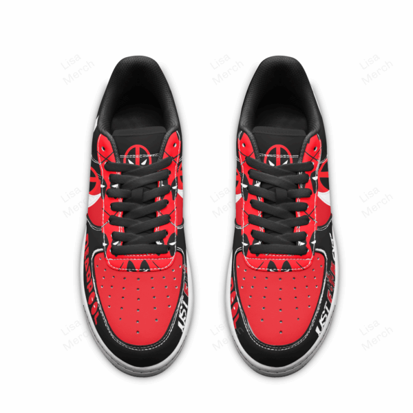 Tubopro Deadpool Air Low-Top Sneakers Shoes For Men And Women - Image 2