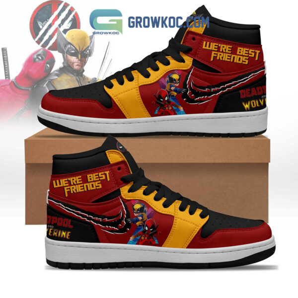 Tubopro Deadpool AJ1 High Sneakers Shoes For Men And Women