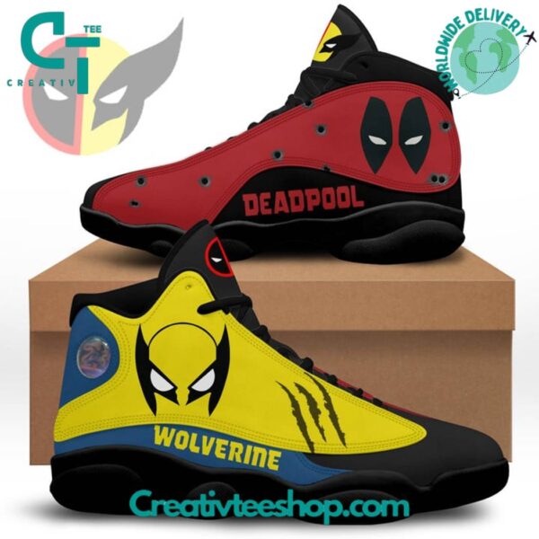 Tubopro Deadpool AJ13 Sneakers Shoes For Men And Women
