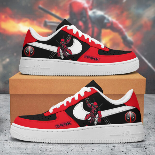 Tubopro Deadpool And Wolverine Air Low-Top Sneakers Shoes For Men And Women
