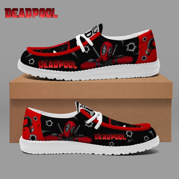 Tubopro Deadpool Personalized Hey Dude Shoes For Men And Women