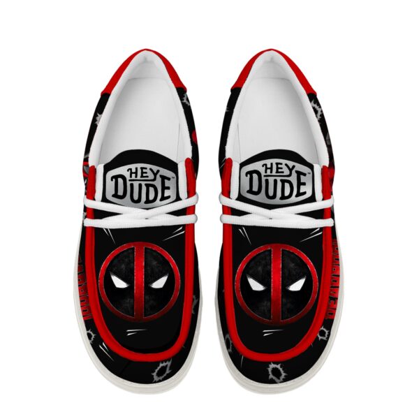 Tubopro Deadpool Personalized Hey Dude Shoes For Men And Women - Image 2
