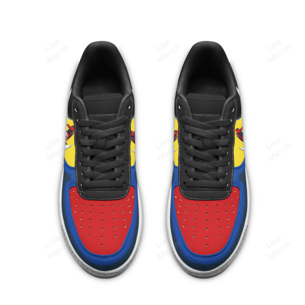 Tubopro Deadpool & Wolverine Air Low-Top Sneakers Shoes For Men And Women - Image 2