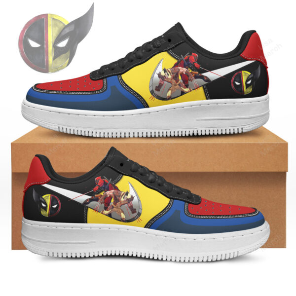 Tubopro Deadpool & Wolverine Air Low-Top Sneakers Shoes For Men And Women