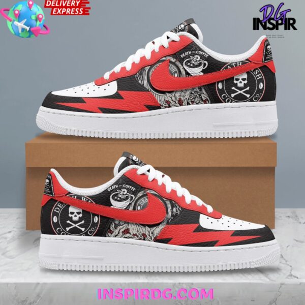 Tubopro Death Wish Coffee Air Low-Top Sneakers Shoes For Men And Women - Image 2