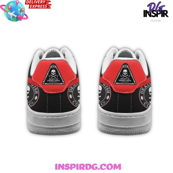 Tubopro Death Wish Coffee Air Low-Top Sneakers Shoes For Men And Women - Image 4