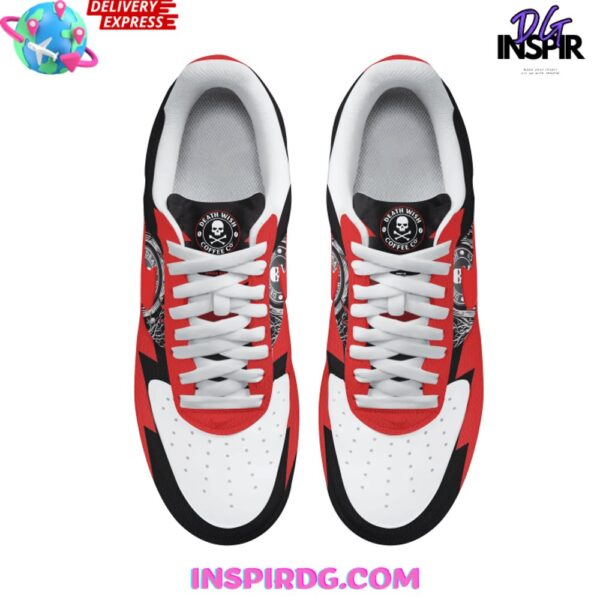 Tubopro Death Wish Coffee Air Low-Top Sneakers Shoes For Men And Women - Image 3