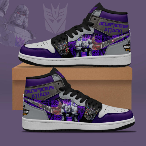 Tubopro Decepticon Attack AJ1 High Sneakers Shoes For Men And Women
