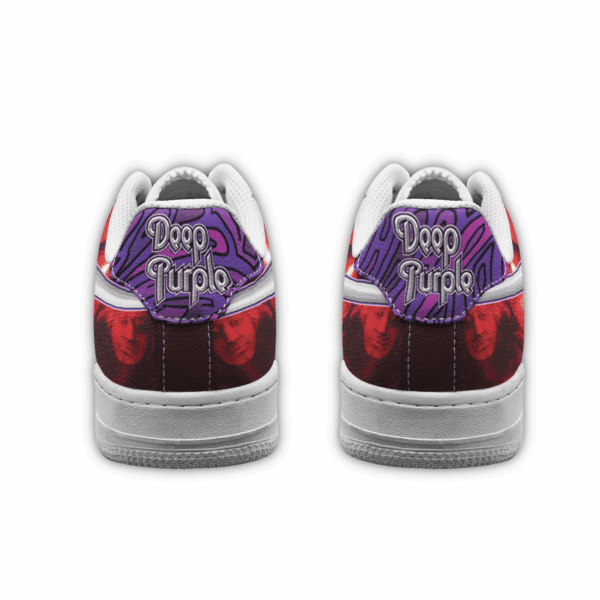 Tubopro Deep Purple Air Low-Top Sneakers Shoes For Men And Women - Image 5