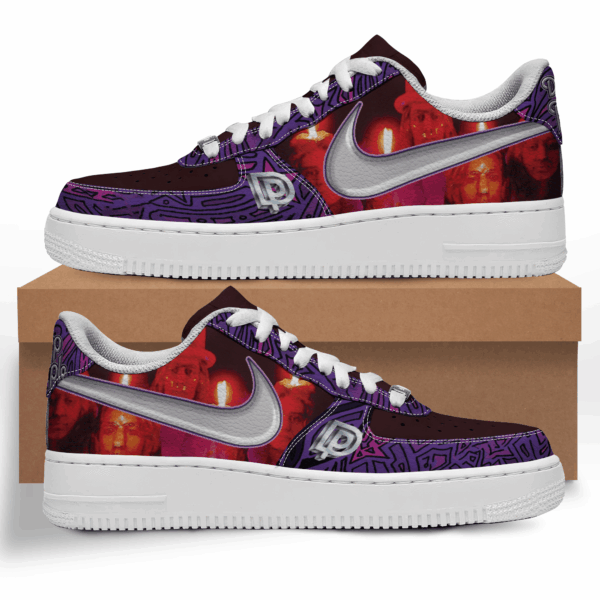 Tubopro Deep Purple Air Low-Top Sneakers Shoes For Men And Women