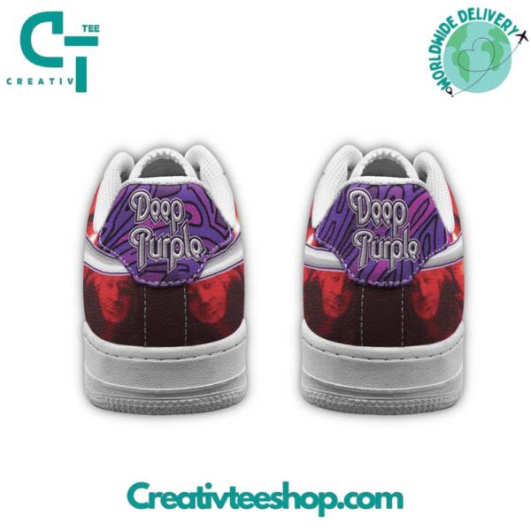 Tubopro Deep Purple Air Low-Top Sneakers Shoes For Men And Women - Image 5
