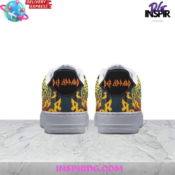 Tubopro Def Leppard Air Low-Top Sneakers Shoes For Men And Women - Image 4