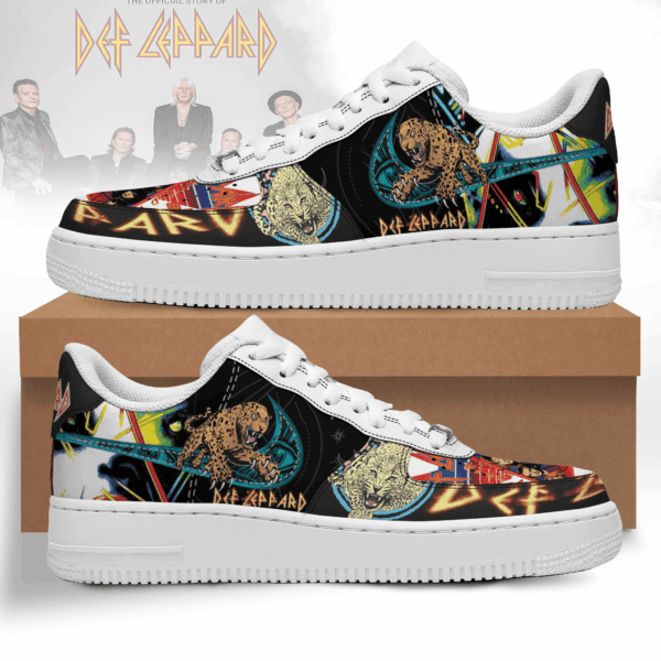 Tubopro Def Leppard Air Low-Top Sneakers Shoes For Men And Women