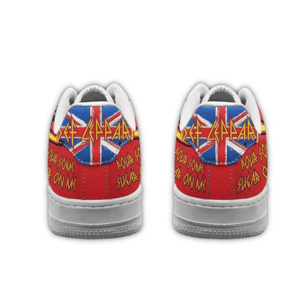 Tubopro Def Leppard Air Low-Top Sneakers Shoes For Men And Women - Image 2