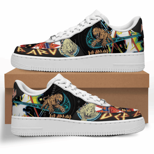 Tubopro Def Leppard Air Low-Top Sneakers Shoes For Men And Women - Image 5