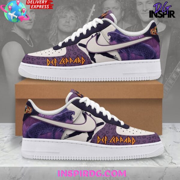 Tubopro Def Leppard Air Low-Top Sneakers Shoes For Men And Women