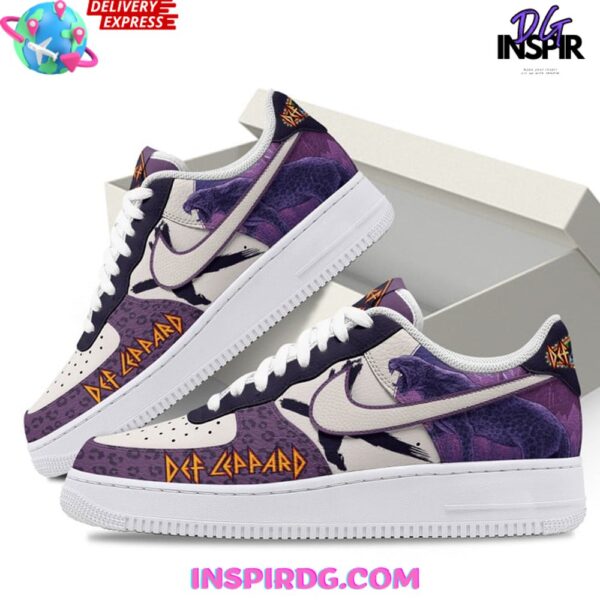 Tubopro Def Leppard Air Low-Top Sneakers Shoes For Men And Women - Image 2