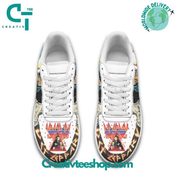 Tubopro Def Leppard Air Low-Top Sneakers Shoes For Men And Women - Image 2