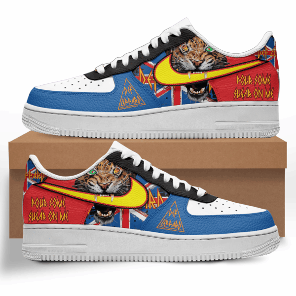 Tubopro Def Leppard Air Low-Top Sneakers Shoes For Men And Women