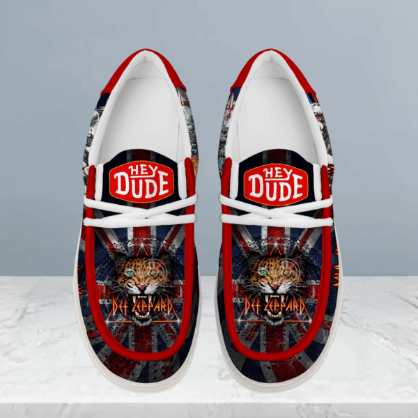 Tubopro Def Leppard Personalized Hey Dude Shoes For Men And Women - Image 5