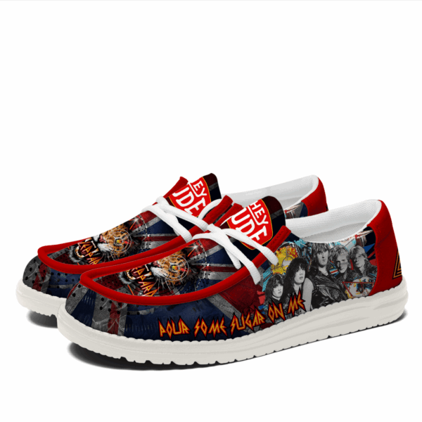 Tubopro Def Leppard Personalized Hey Dude Shoes For Men And Women - Image 4