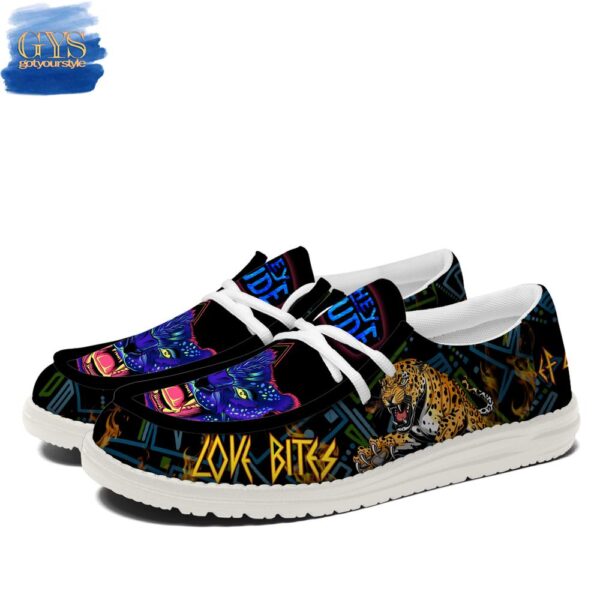 Tubopro Def Leppard Love Bites Personalized Hey Dude Shoes For Men And Women - Image 4