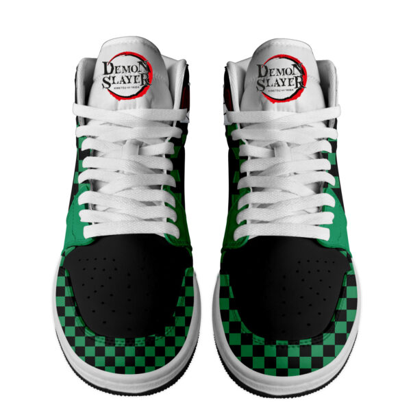 Tubopro Demon Slayer Kimetsu no Yaiba AJ1 High Sneakers Shoes For Men And Women - Image 2