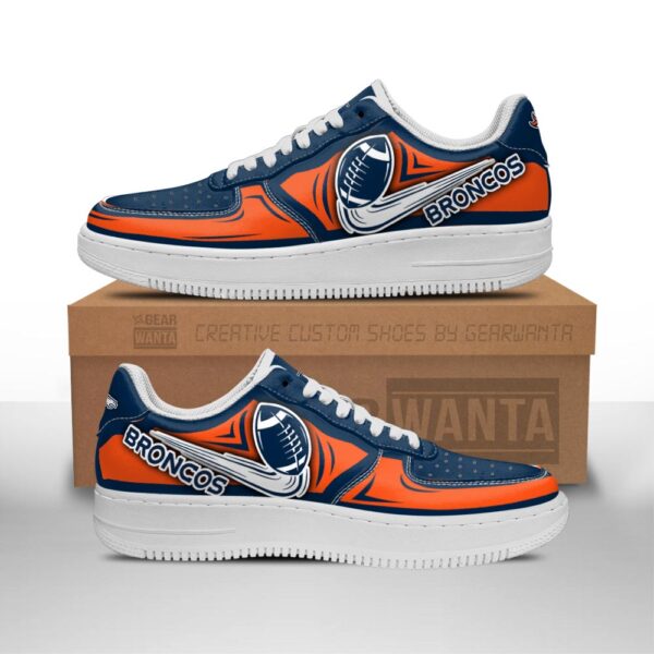 Tubopro Denver Broncos Air Low-Top Sneakers Shoes For Men And Women