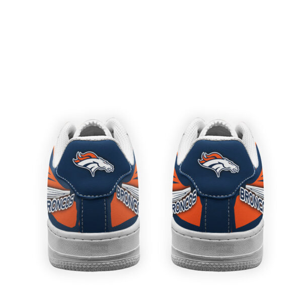 Tubopro Denver Broncos Air Low-Top Sneakers Shoes For Men And Women - Image 4