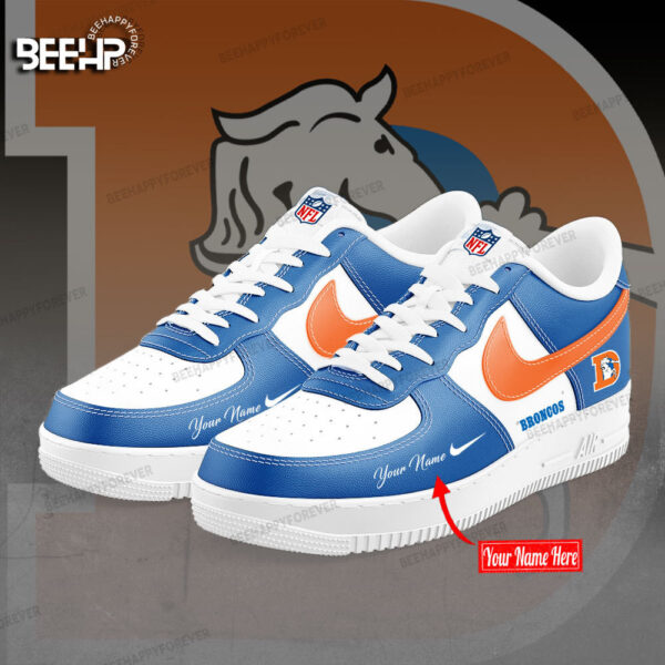 Tubopro Denver Broncos Air Low-Top Sneakers Shoes For Men And Women - Image 2