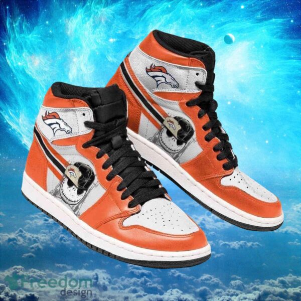 Tubopro Denver Broncos AJ1 High Sneakers Shoes For Men And Women